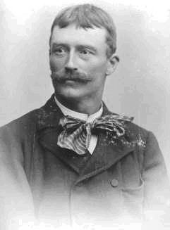 Portrait of Ludwig Purtscheller, Austrian climber who summited Mount Kilimanjaro in 1889 with Hans Meyer | Kili Quests